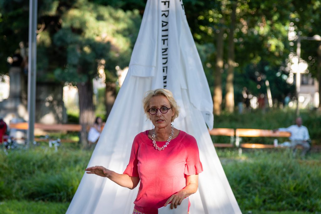 Margot Pilz - Hausfrauendenkmal - Wien - 2020 - Foto: H. Prochart